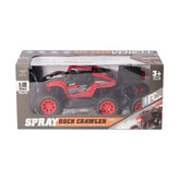 NessiWorld 299 Remote Controlled Rechargeable Smoke Throwing Rock Crawler Car 1:18 - Can Toys